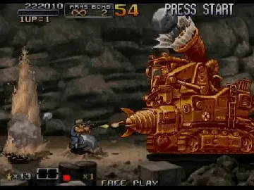 Metal Slug Complete (Japan) screen shot game playing